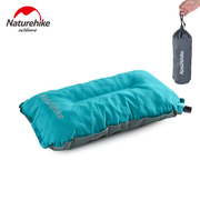 户外自动充气枕头便携旅行旅游野营露营户外枕头，午休睡枕护腰靠枕