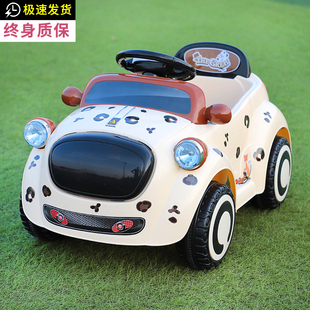 婴幼儿童电动车四轮汽车遥控车带音乐1-3岁男女，宝宝玩具车可坐人