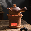 老式潮州红泥风炉仔传统潮汕木炭炉户外功夫茶具烧水壶陶瓷煮茶