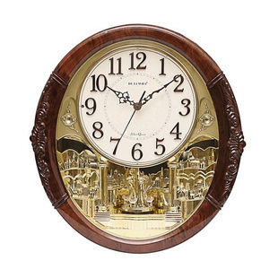 整点报时欧式挂钟客厅大号现代简约时钟个性创意时尚大气钟表挂表
