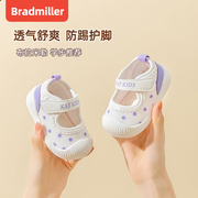 女宝宝鞋0-1一2岁软底婴儿鞋子夏款12个月8-9公主春秋女童学步鞋