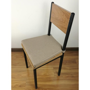 仿棉麻坐垫可拆洗沙发海绵垫子中式红木茶桌餐椅垫办公室座垫