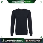 香港直邮HUGO BOSS 男士蓝灰色圆领针织衫 BAGRITTE-E-50298454-4