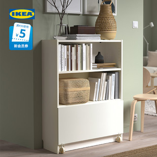 IKEA宜家BILLY毕利带抽屉书柜小户型书架书房收纳置物柜简约