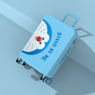 哆啦a梦儿童登机18便携旅行箱学生住宿子母拉杆箱28大容量密码箱