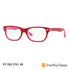 rayban雷朋儿童眼镜框可配镜男女童，轻质全框近视光学镜架ry1555