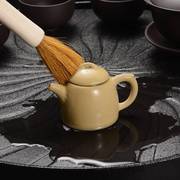 茶宠摆件可养迷你紫砂壶小号，袖珍指尖壶茶玩茶具茶桌功夫茶具