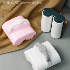 极速粘毛器滚筒滚刷衣服粘毛滚双滚轮沾毛刷毛头发清理神器粘尘除