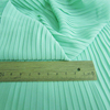 珍珠雪纺风琴百褶压皱服装雪纺，马卡龙(马卡龙)绿色，半身连衣裙面布料0.5cm