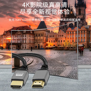 hdmi2.0版高清线hdmi相机微型micro机笔记本电脑显示器