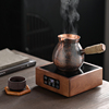 煮茶器2023围炉煮茶器具全套，纯铜手工茶壶罐罐茶煮茶器烤奶炉