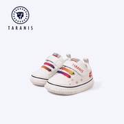 泰兰尼斯同款宝宝叫叫鞋棉布2020秋季男女婴儿软底学步鞋