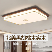 新中式全铜吸顶灯客厅灯主灯大灯中国风豪华大气实木房间主卧室灯