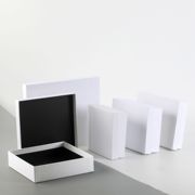 极简轻奢白色盒手机衣服通用包装盒送男友·礼物盒简约高档