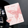粉色蝴蝶适用ipad10保护套air5/4/3平板壳2022苹果第九代10.2英寸10代mini6三折硅胶ipadpro11/12.9带笔槽女