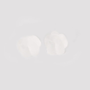 白色透明 子弹头/梅花形状 手工饰品制作配件 塑料耳塞