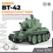 SSMODEL SS72793 V1.9 1/72 军事模型 芬兰 BT-42 轻型坦克