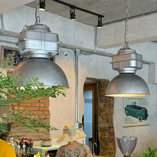 铸铝复古工业吊灯咖啡店餐厅吧台灯日式北欧简约美式乡村中古大气