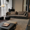 简约香奈儿布艺沙发客厅，大小户型羽绒组合沙发，直排全套可拆洗沙发