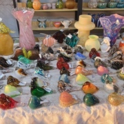 淄博琉璃小鸟创意动物家居装饰品汽车摆件玻璃生日礼物高级感小众