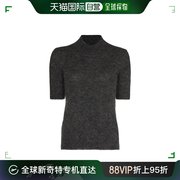 香港直邮fendi女黑色，女士针织衫毛衣fzx623-aeee-f0znm