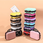 韩版迷你14寸小手提化妆箱包，可爱公主箱子16大容量旅行箱定制logo