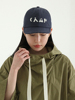 韩国 CAMP embroidery cotton cap 设计师工装字母平沿棒球帽