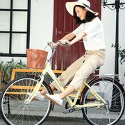 铝合金自行车女轻便款淑女式男士变速上班骑老成年人Y普通代步单