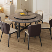 可收纳桌椅餐桌出租房用吃饭桌子简约家用小户型，可折叠移动大圆桌