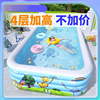 婴儿童充气游泳池超大型家庭海洋球，池加厚家用大号成人戏水池玩具