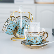 咖啡杯套装套具欧式骨瓷陶瓷，杯碟茶具茶杯家用马克杯水杯牛奶杯