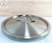 SICHU商用圆形不锈钢复合底汤桶汤锅汁锅盖火锅盖下沉式厚白钢盖
