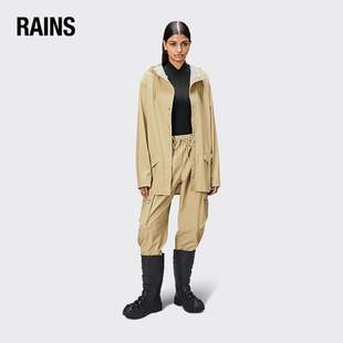 rains经典防水防晒夹克休闲款，外套时尚风衣，男女同款雨衣jacket