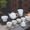 景德镇陶瓷盖碗茶杯茶具，套装道家用茶具干泡整套家用简约泡茶器