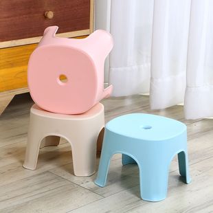 加厚塑料小凳子矮凳子，家用小板凳卧室，客厅宿舍成人儿童餐桌凳椅子