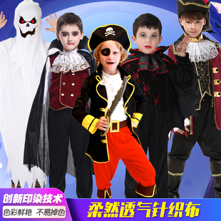 万圣节儿童海盗服装幼园