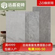 远晶750x1500柔光大理石地砖大板瓷砖客厅卧室灰色地板砖通体砖