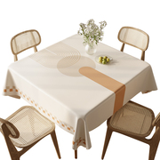 pvc桌布防水防油防烫免洗方桌，桌布家用正方形，桌布餐桌布茶几台布