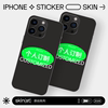 skinat适用于个人定制苹果手机贴纸iphone15系列，贴膜创意个性外壳耐磨保护3m彩膜来图定制手机贴膜