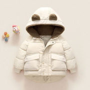 秋冬儿童羽绒棉服男女童加厚棉袄，韩版中小童棉衣宝宝保暖外套