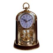 欧式复古座钟台式摆钟，客厅大号创意台钟坐钟家用老式钟表摆件钟