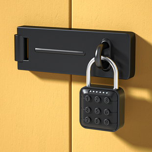 智能指纹挂锁户外防水防锈挂锁智能电子挂锁头大门防盗密码锁柜子