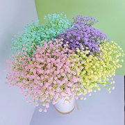 小清新满天星仿真花客厅假花摆设花艺花瓶插花摆件装饰花塑料花束