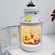 龙猫宫崎骏烛台改造原创奶油，胶手工diy材料，包生日礼物摆件