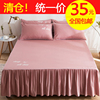纯棉床盖床罩床裙单件韩式席梦思，保护套床单全棉，1.5m1.8米2防滑套