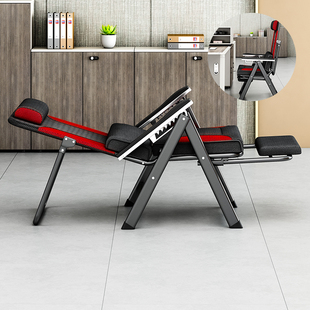 躺椅午休折叠久坐舒服靠背椅子人体工学电脑椅家用可躺办公室座椅