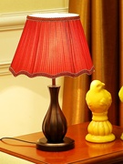 台灯床头卧室现代中式复古美式遥控结婚酒店宾馆简约浪漫温馨灯具
