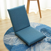 日式地板椅经济型床上靠背，椅子躺椅单人可折叠懒人沙发榻榻米座椅