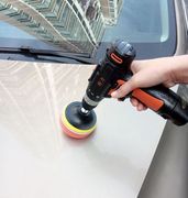 汽车用小型抛光机充电打蜡机打磨封釉机迷你无线12V锂电池可调速