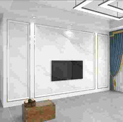 电视背景墙壁纸自粘简约2022年客厅影视墙壁画壁布仿大理石纹